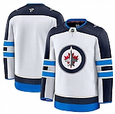 Men's Winnipeg Jets Blank White 2024-25 Away Stitched Hockey Jersey Dzhi,baseball caps,new era cap wholesale,wholesale hats